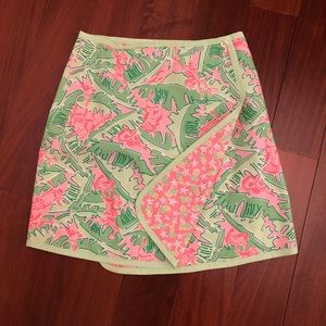 Girls Lilly Pulitzer Wrap Around Skirt